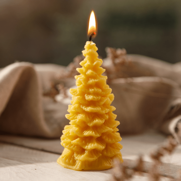 Christmas Candles | Christmas Tree Candles (Pack of 4)